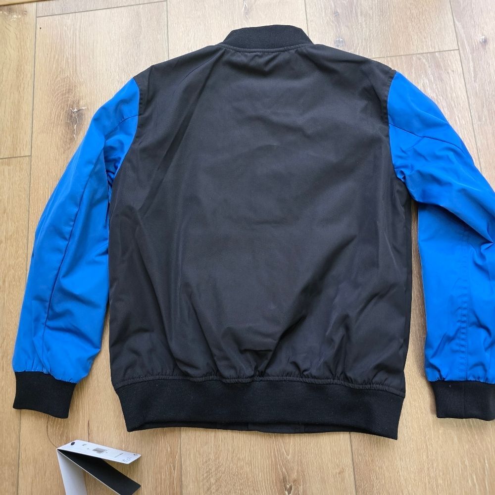 Jordan Nike Long Sleeve Varsity Jacket Size Ym Medium 10-12 - Picture 7 of 9